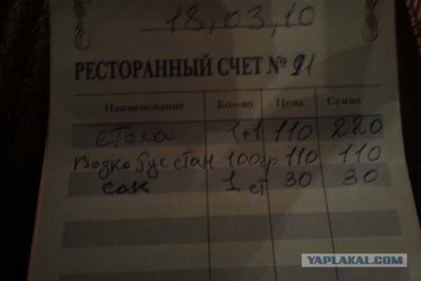 Товарный чек