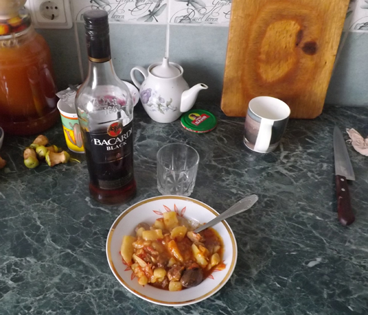 Гламурный шулюм. Почти. Хуле