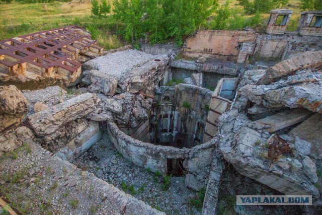 Заброшенная база ядерных ракет Р-16У 551-го ракетного полка РВСН