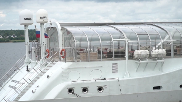 В Пермь прибыла яхта «Штандарт», принадлежащая главе «Газпрома»