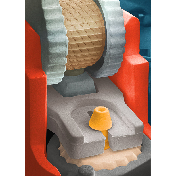 Бытовые предметы очень крупным планом