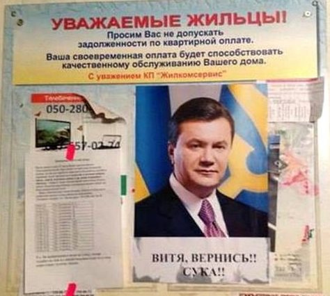 Янукович хочет вернуться на родину как президент