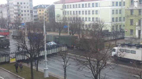 День Воли в Минске.  Власти напуганы