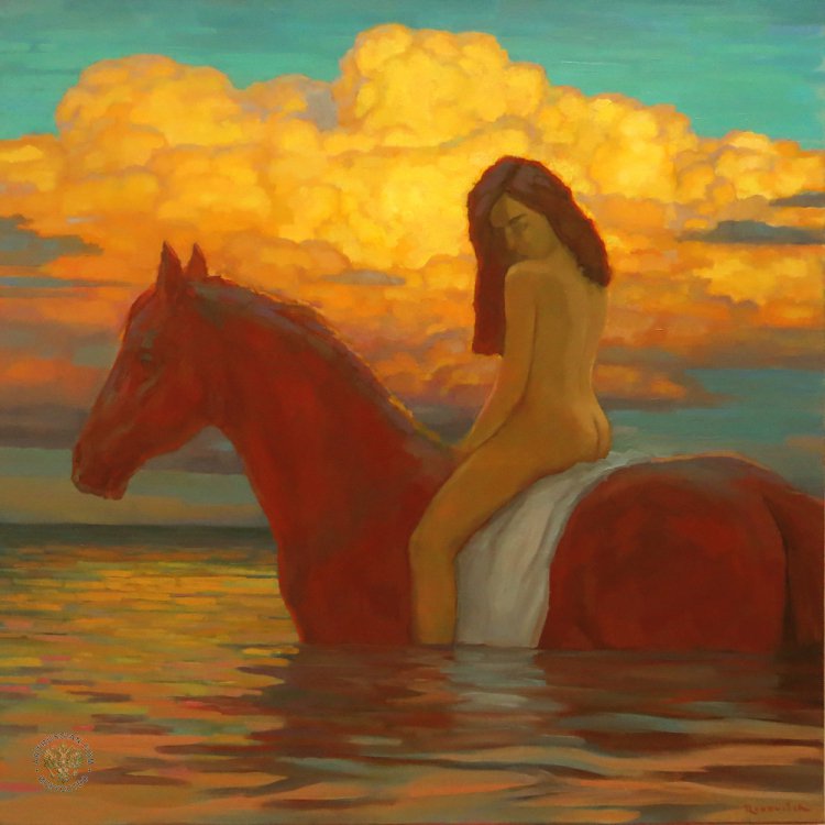 Пародия конь. Купание красного коня картина. Красный конь. Лошади картины художников. Купаниеание красного коня.