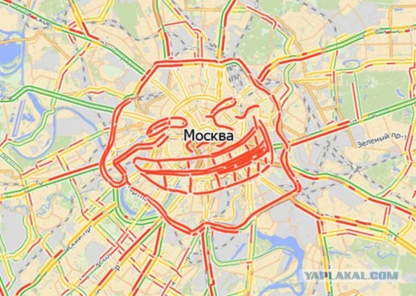 Задыхающаяся Москва