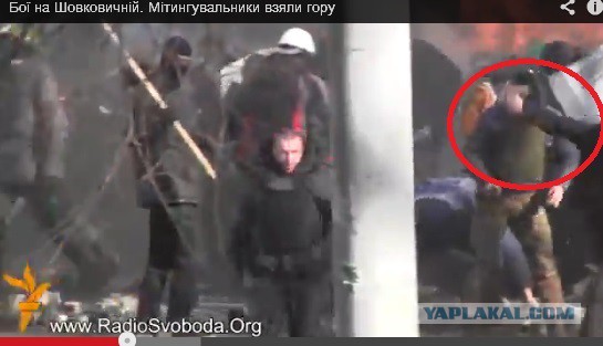 Огонь на поражение по толпе в Хмельницком