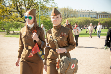 Парад 9 Мая 2015 в Санкт-Петербурге