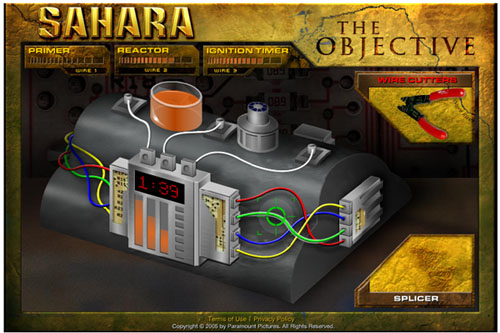 Sahara (обезвреживаем бомбу)