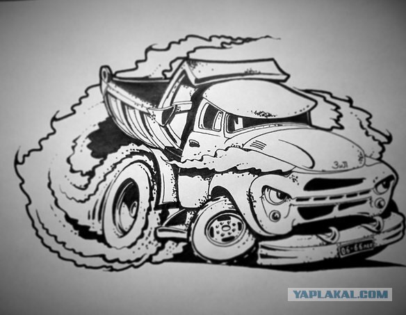 Наш автопром. Шаржики
