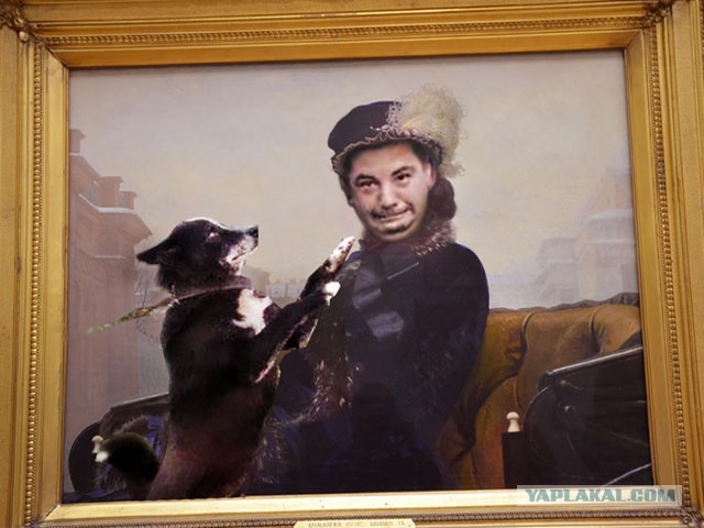 Фотожаба "Грозный пузан"