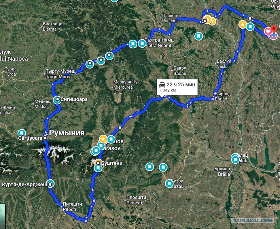 Небольшое путешествие по Румынии