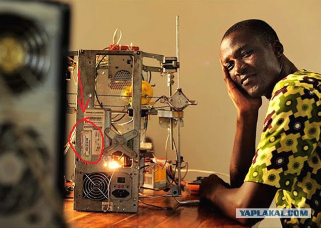 Африканский изобретатель создал 3D принтер