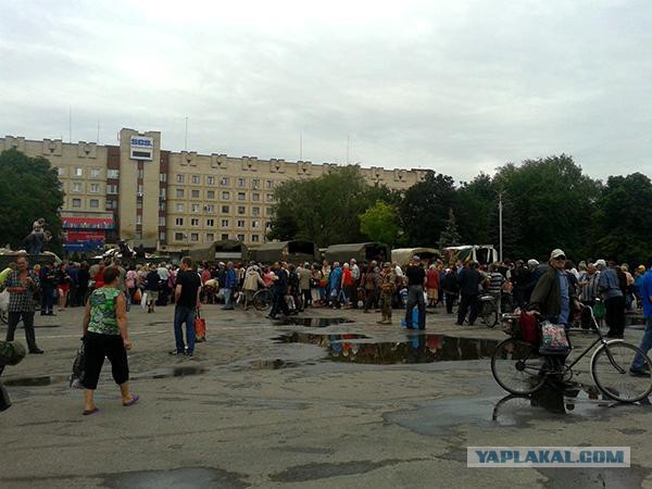 Каратели в Краматорске