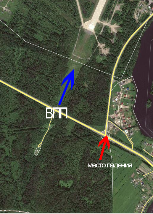 Жёсткая посадка ТУ-134 в Карелии