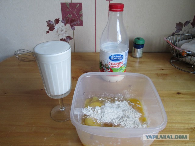 Омлет по столовски.