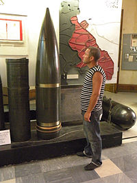 Броня крейсера после попадания снаряда