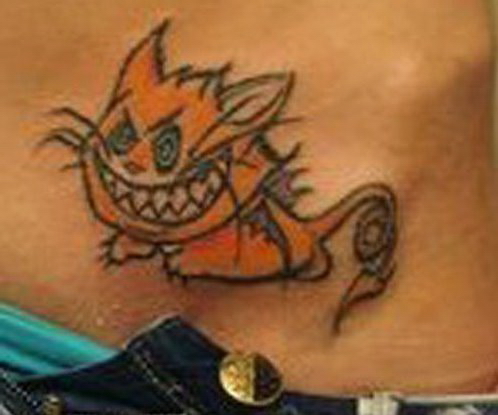 Прикольные интимные тату 16