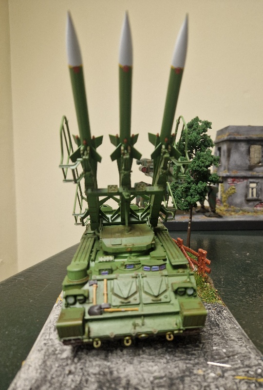 Рукоделия пост. 2П25 ЗРК 2К12 "Куб" SAM - 6 от Trumpeter