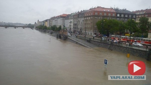 Наводнение в Чехии