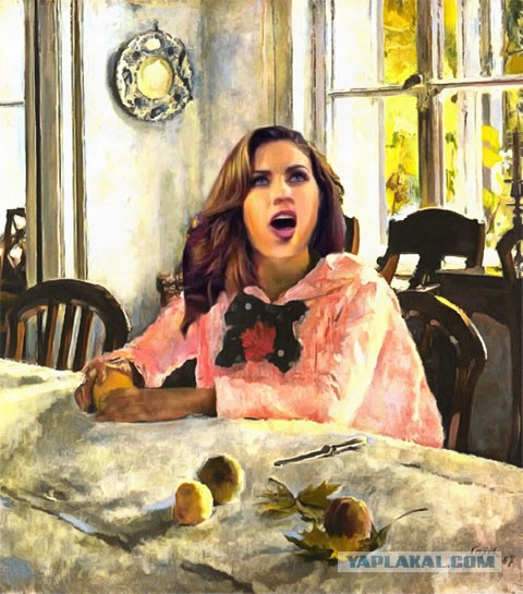 Фотожаба  Болельщица