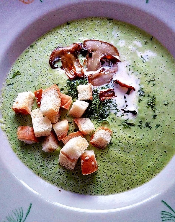 Жареный кабачок.