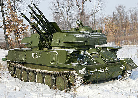 А какая военная техника была в вашем распоряжение?