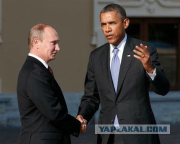 Как удалось заснять взгляд Путина и Обамы?