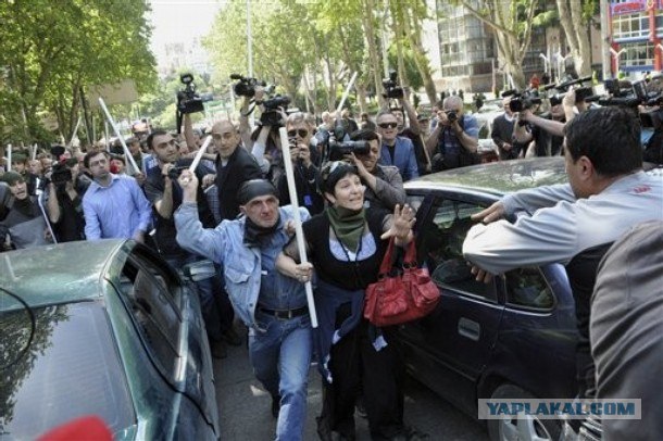 Митинг в Грузии