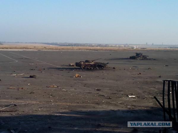 Зачистка аэропорта от войск украинских ВС