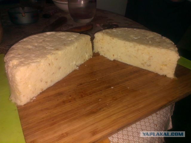 Как зарукожопить домашний сыр