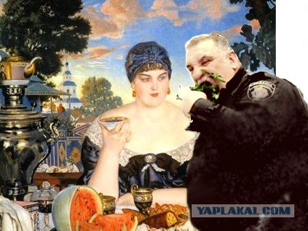 Фотожаба: Голодный охранник