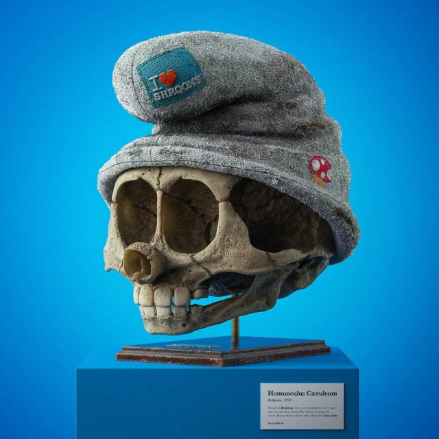 Угадайте кто. По черепу.