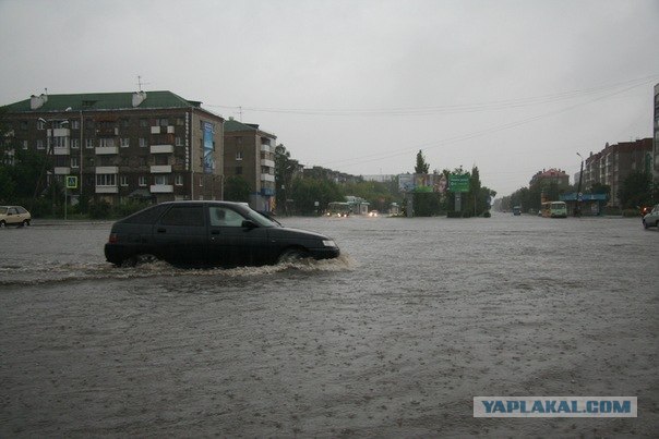 Дождик в Томске