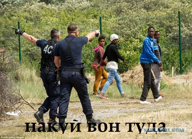 Как во Франции нелегалы штурмуют границы