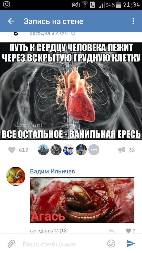 Ужасы и приколы из соцсетей 18+