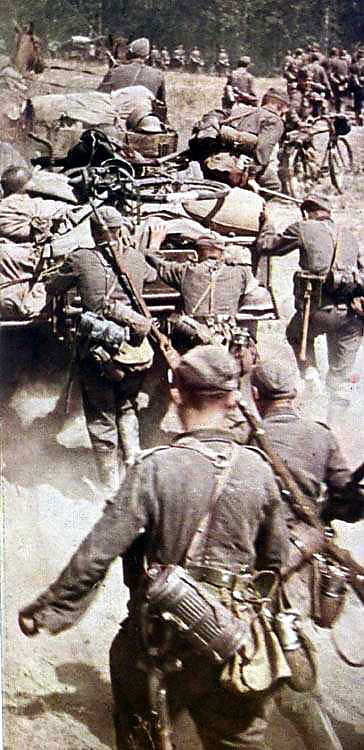 1941 год в цвете. Война