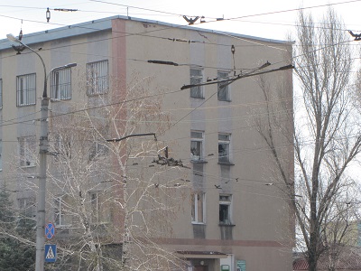 Захват здания милиции в Горловке