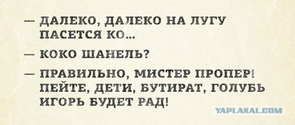 Слегка чёрный и абсурдный юмор к выходным