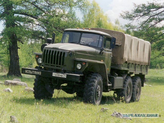 УРАЛ 4320-31 в масштабе 1:10