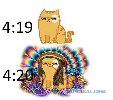 Что такое 4:20 ?