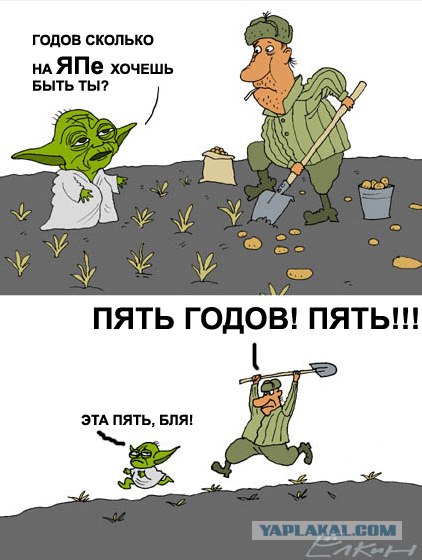 Фотожаба: Ваш стаж на ЯПе