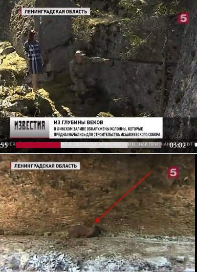 Добыча гранита для строительства СПб в 18-19 веках (начало).