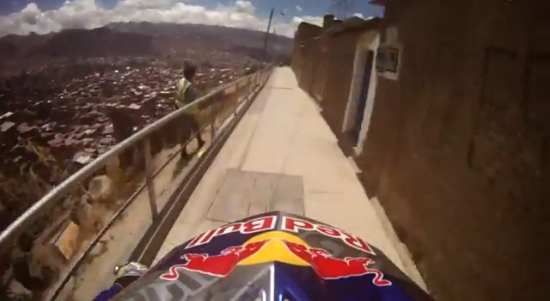 Велосипед и ступеньки