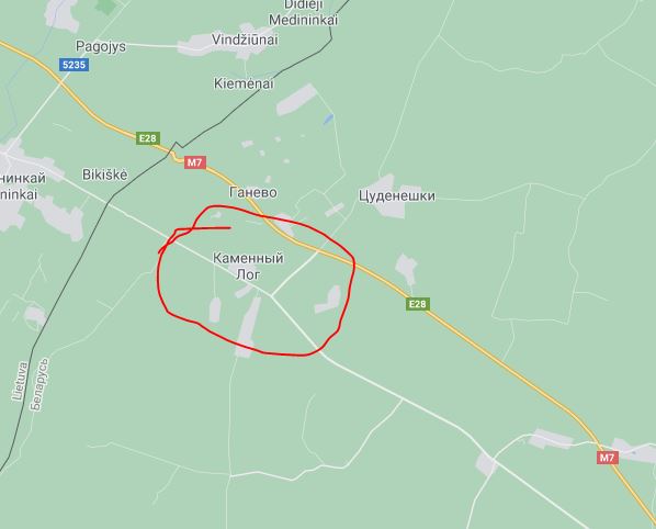 Немного видео с границы Беларуси и Литвы