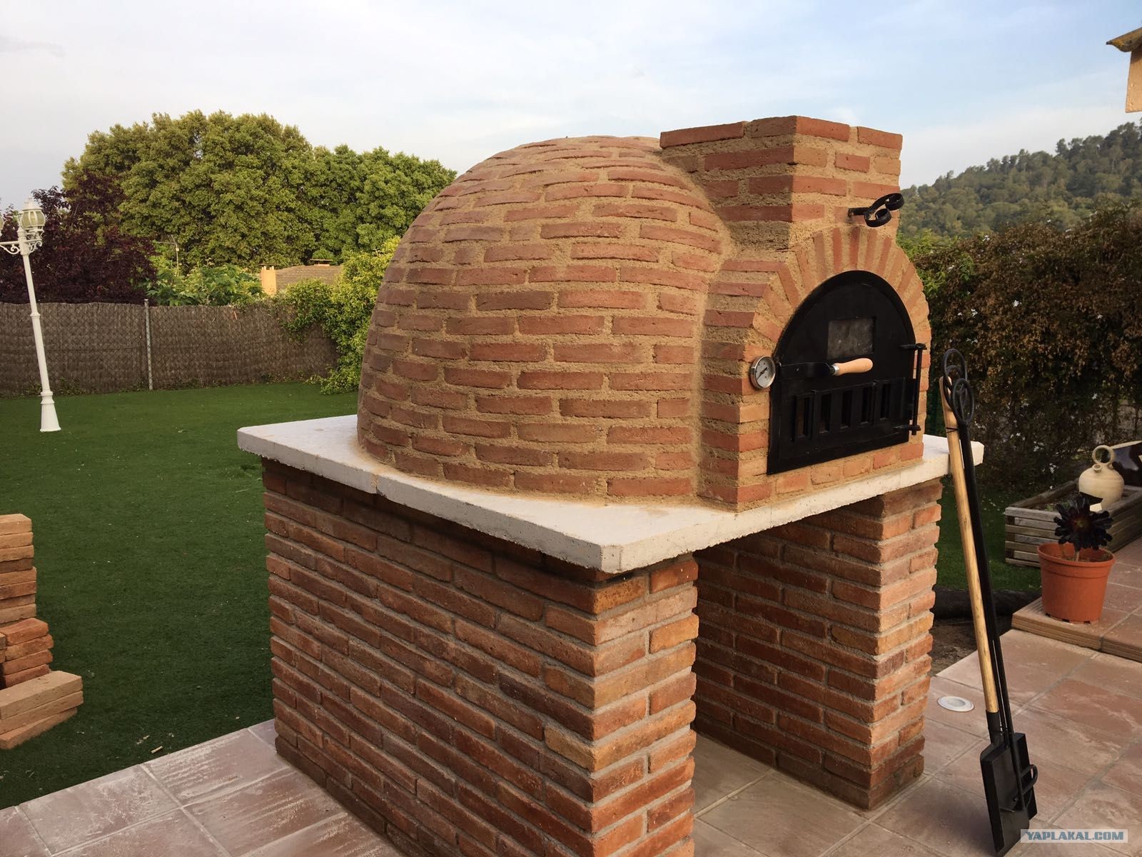 Вытяжка для тандыра в беседке своими руками