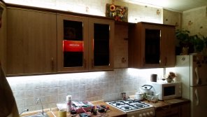 Мастерим подсветку кухни