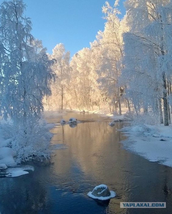 Зима в русской глубинке