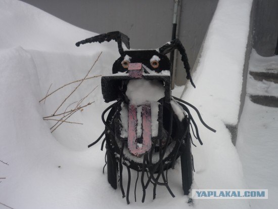 Креативная пёсомусорка