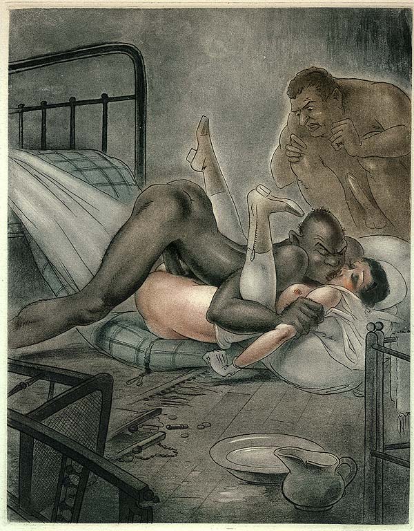 Vintage Interracial Sex Porn
