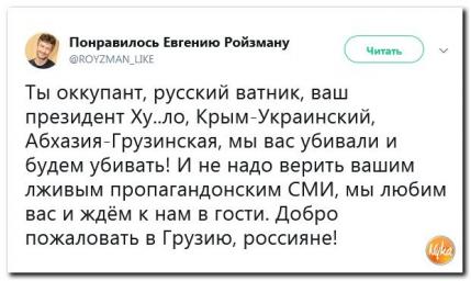 Грузинская диаспора обратилась к Путину с открытым письмом.